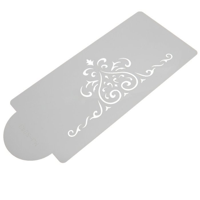 3Pcs Cake Border Stencil Kit Sugarcraft Cupcake Fondant Decorating Baking Tool Cutter Mould Mold DIY N5