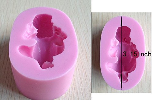 1PCS Silicone Baby 3D Mold Cookware Dining Bar Non-Stick Cake Decorating fondant N3