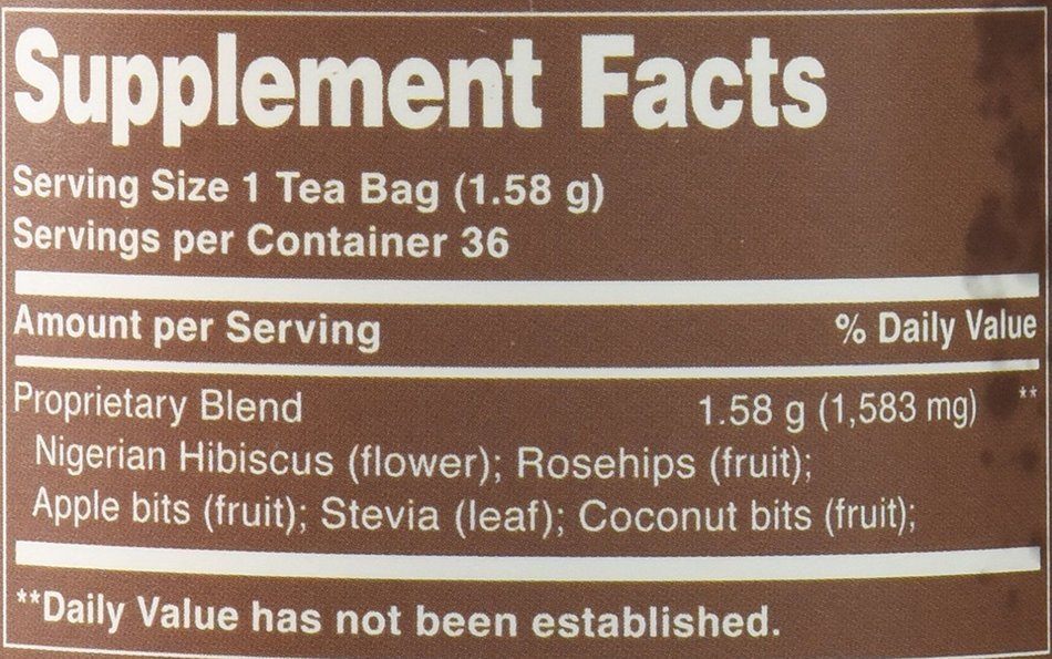 The Republic of Tea, Pineapple Lychee Hibiscus, 36-Count N4