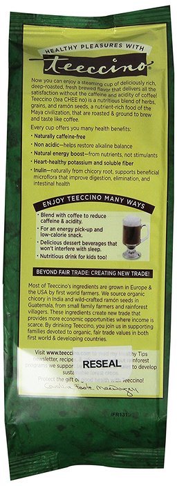 Teeccino Variety Pack (Hazelnut, Mocha, and Java) Chicory Herbal Coffee, Caffeine Free, Acid Free, 11oz (Pack... N60