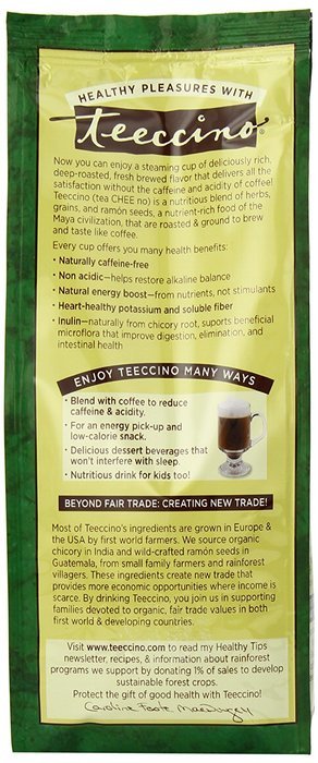 Teeccino Variety Pack (Hazelnut, Mocha, and Java) Chicory Herbal Coffee, Caffeine Free, Acid Free, 11oz (Pack... N61
