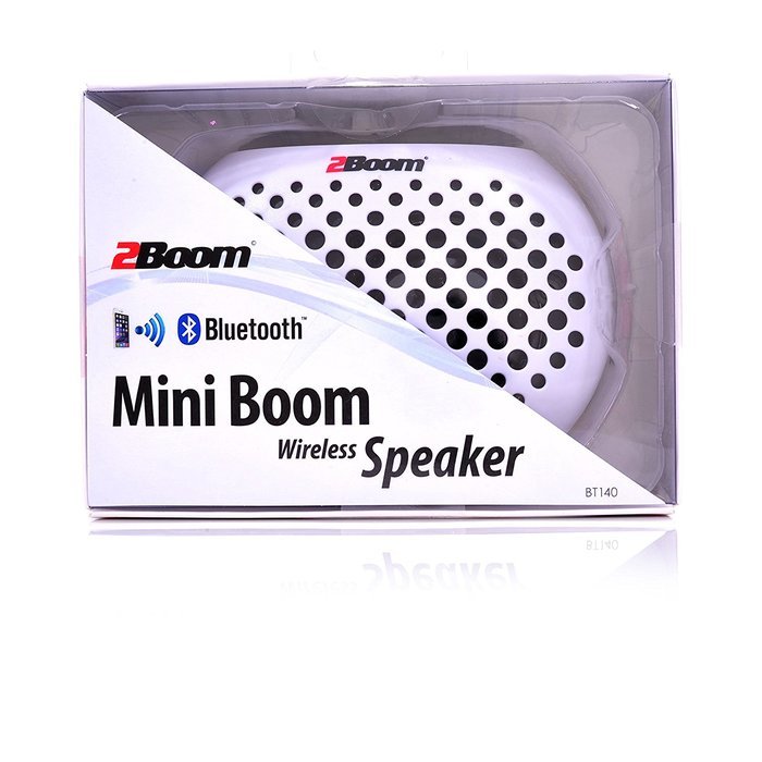 2BOOM Mini Boom Portable Mini Bluetooth iPod Wireless Speaker Pink N16