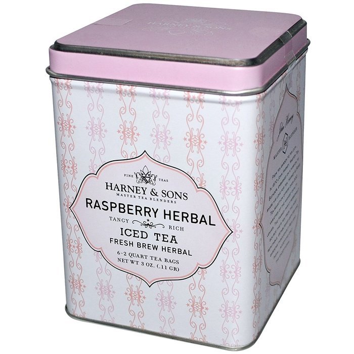 Harney & Sons Herbal Iced Tea, Raspberry, 6 Tea Bags N3
