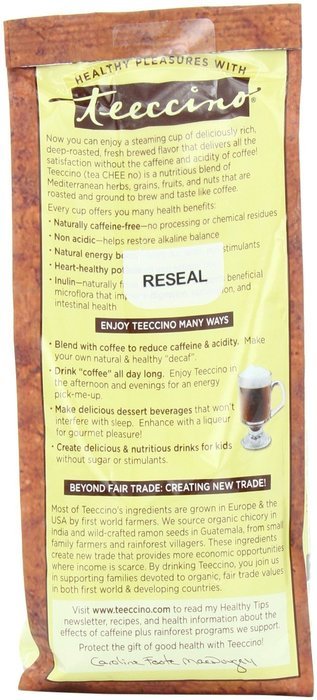 Teeccino Variety Pack (Hazelnut, Mocha, and Java) Chicory Herbal Coffee, Caffeine Free, Acid Free, 11oz (Pack... N78