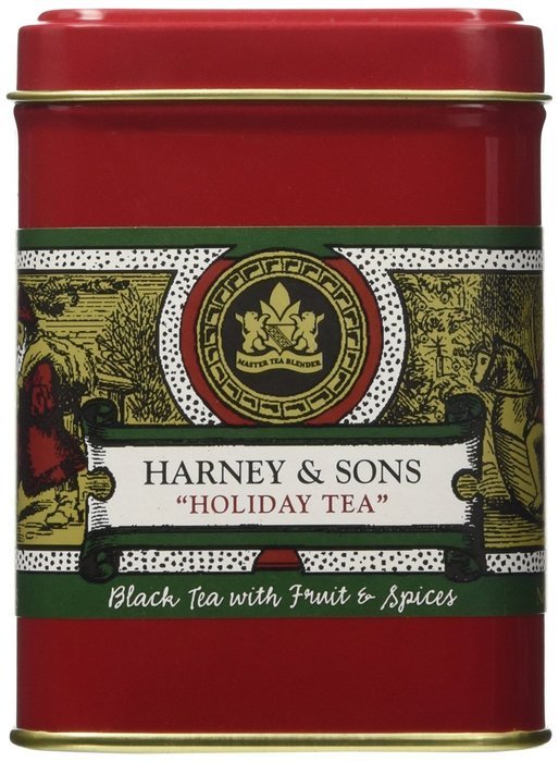Holiday Tea Blend, Loose tea in 4 ounce red tin by Harney & Sons N2