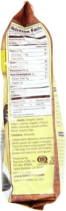 Teeccino Variety Pack (Hazelnut, Mocha, and Java) Chicory Herbal Coffee, Caffeine Free, Acid Free, 11oz (Pack... N79