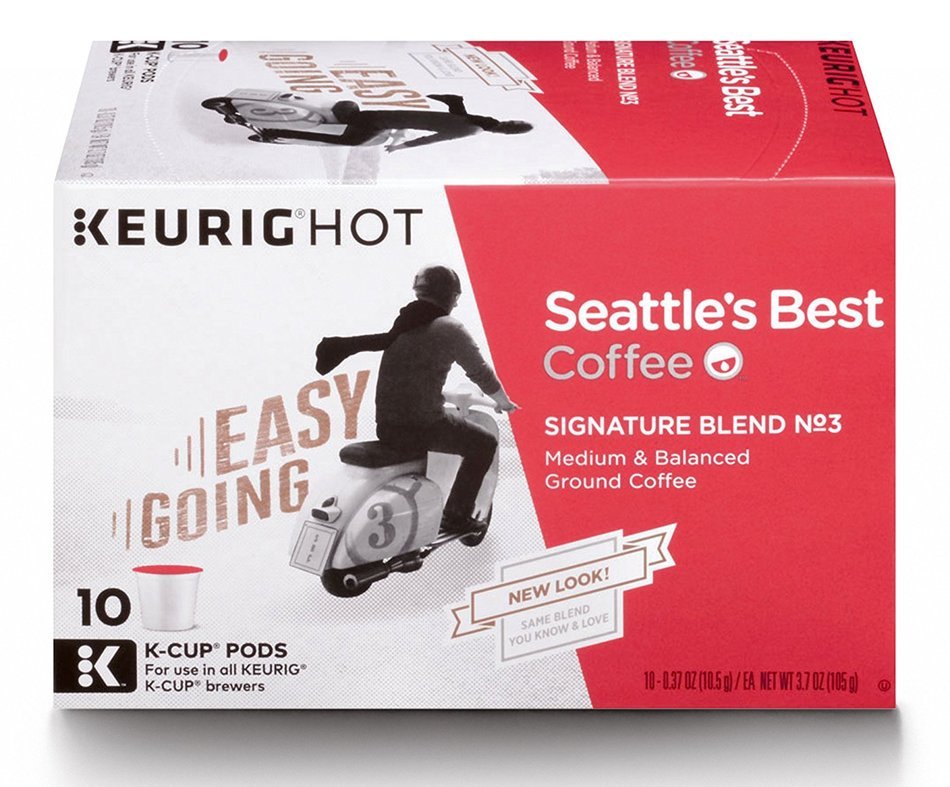 Seattle's Best Coffee Signature Blend No 3, K-Cup for Keurig Brewers, 10 Count (Pack of 6) N3