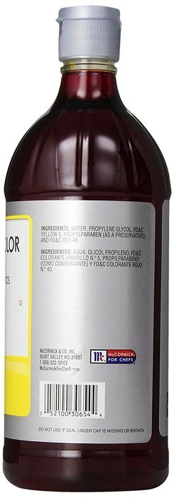 McCormick Food Coloring, Red, 32-Ounce N9