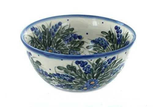 Polish Pottery Hyacinth Cereal Bowl