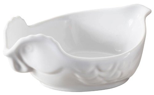 Revol Happy Cuisine 641813 Poultry Dish, 7-Ounce, White