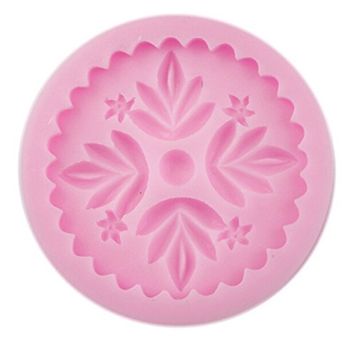 Autek Flower Grass Fondant Soap Sugar Craft Cake Cookie Decorating Silicone Mold #144 N2