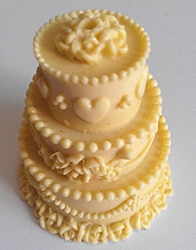Design 135 3 Layer Wedding Cake Silicone 3D Cake Fondant Mold, Sugar Mold,Soap Mold, Chocolate MoldCake Decoration...