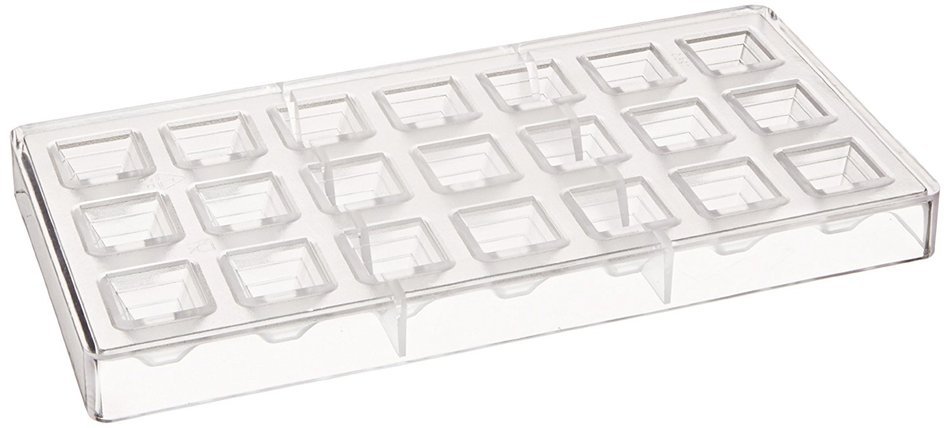Fat Daddio's Pyramid Polycarbonate Candy Mold 21-Piece Tray
