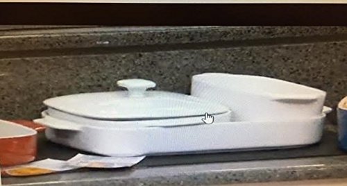 EM Emerils Table White Bakeware 4PC N3