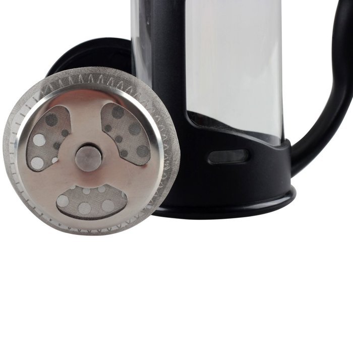 Bru Joy 3 Cup/12 Oz/1 Mug French Press Coffee, Espresso & Tea Maker, Stainless Steel & Heat Resistant Borosilicate... N2