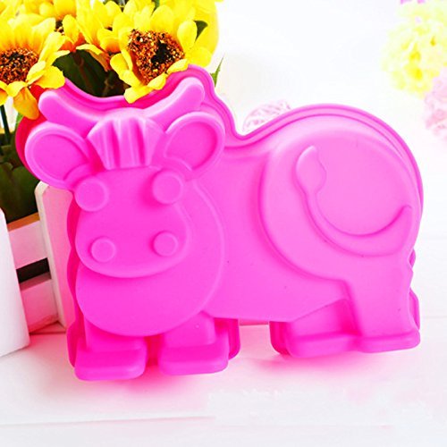animal jelly moulds cow shape silicone cake decorating tools cake mold baking tools for cakes cupcake soap mold... N2