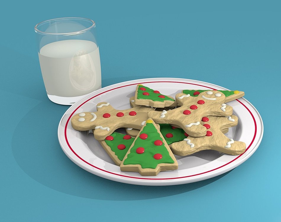 Mrs. Fields Mini Cuttables Square Shaped Cookie Cutter, Blue N7