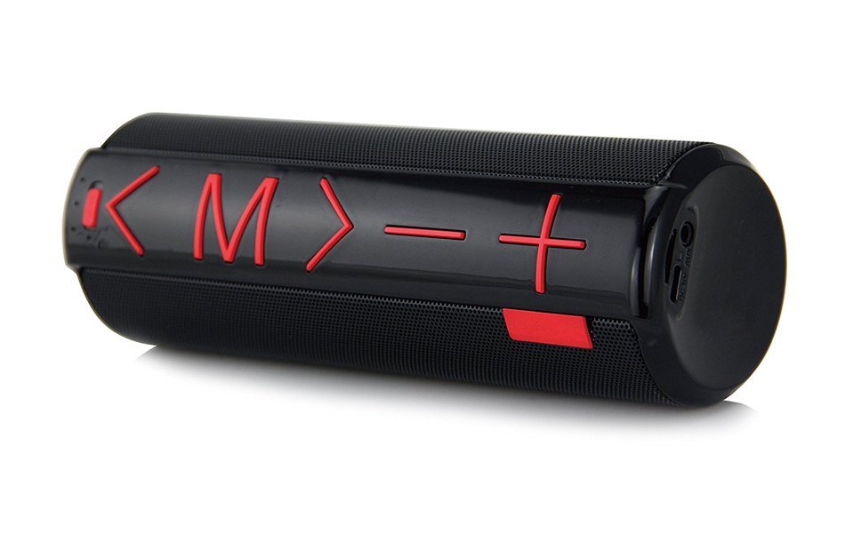 Daxpoo Round Ultra-portable Wireless Bluetooth Speaker with Tf Card and USB Function, Powerful Sound with Build... N12
