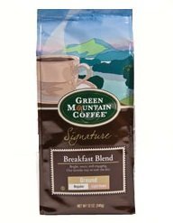 Green Mountain Breakfast Blend, Ground Coffee, 12oz. Bag (Pack of 3)