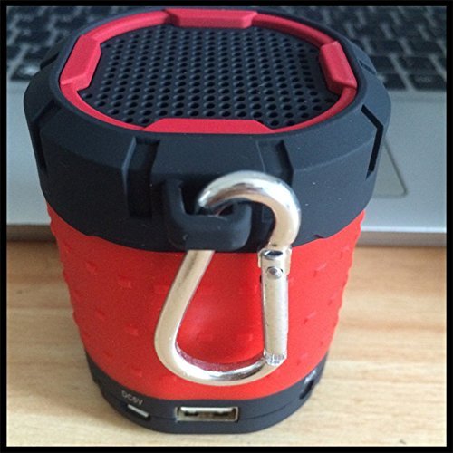 SNEED-Outdoor sports waterproof Bluetooth speaker card engaging bicycle wireless speakers , red