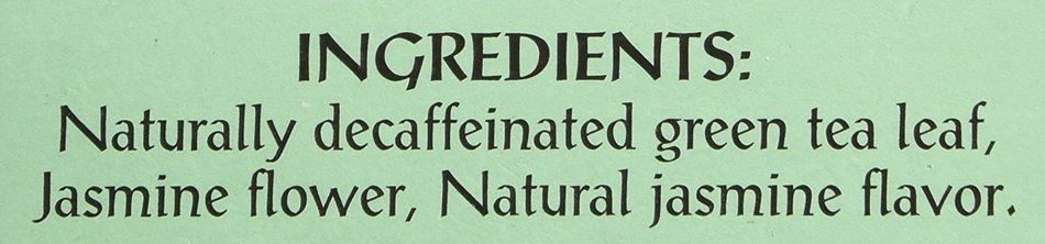 Triple Leaf Tea, Inc Tea, Jasmine Green, Decaf, 20-Count (Pack of 6) N3