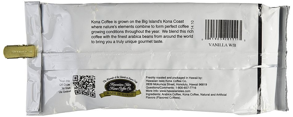 Vanilla Macadamia Nut 10oz Whole Bean Coffee N2