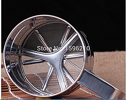 STANLESS STEEL SEIVE CUP SCREEN MESH POWDER FLOUR SIEVE BAKING TOOLS FOR CAKES516 N4