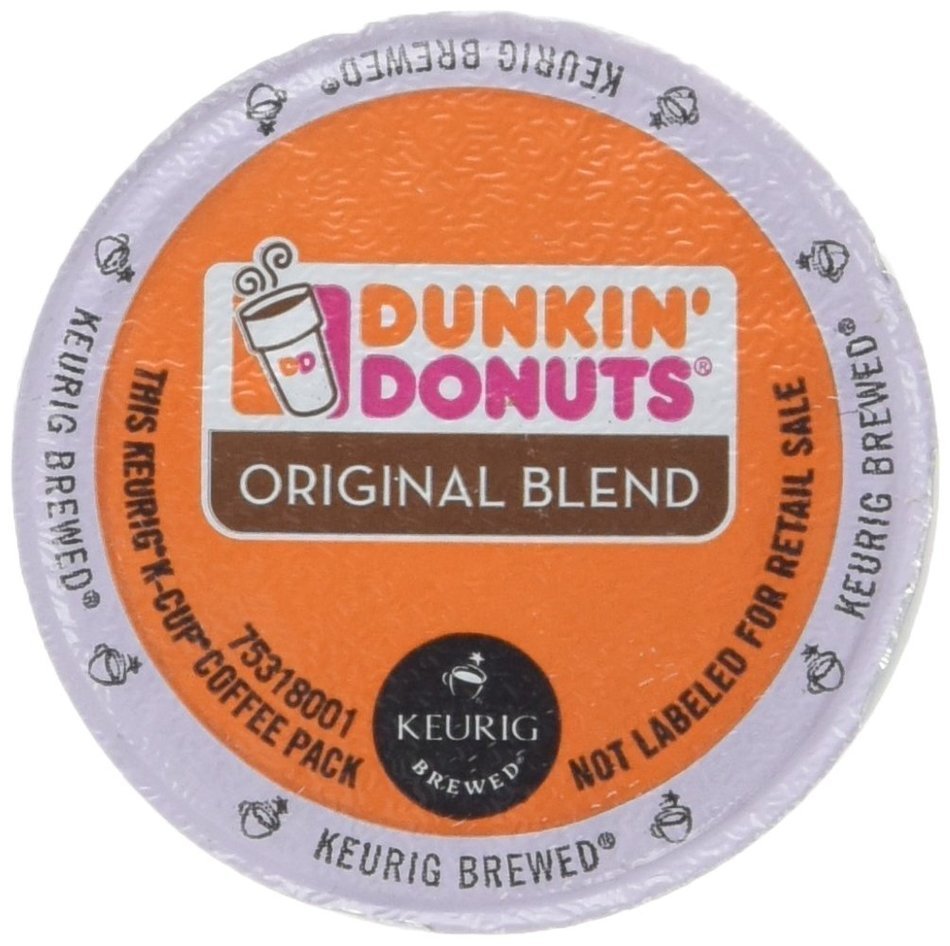 32 Count - Dunkin Donuts Original Flavor Coffee K-Cups For Keurig K Cup Brewers (2 boxes of 16 k cups) N12