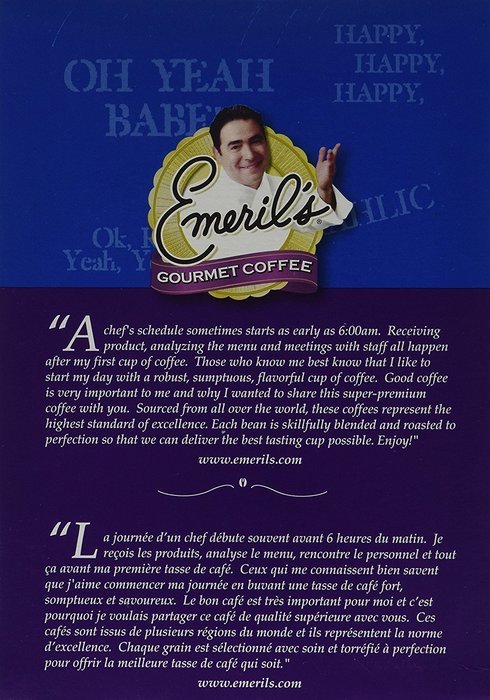 Emeril's Big Easy Bold Coffee, K-Cup for Keurig Brewers, 24 Count N2