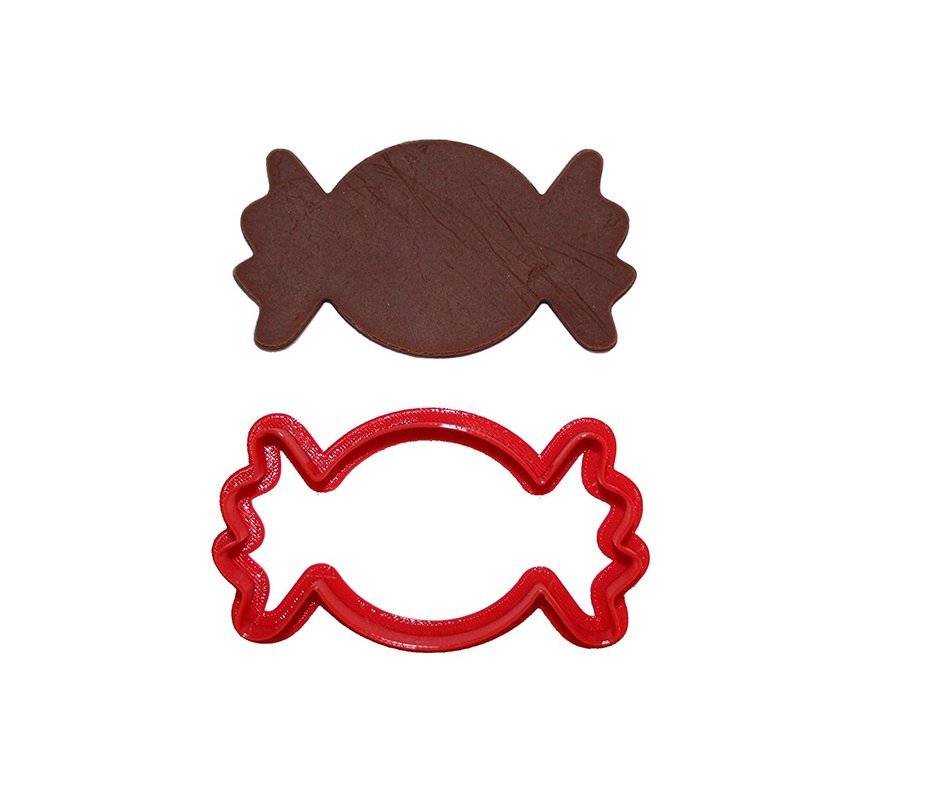 Wrapped Round Candy Cookie Cutter N2