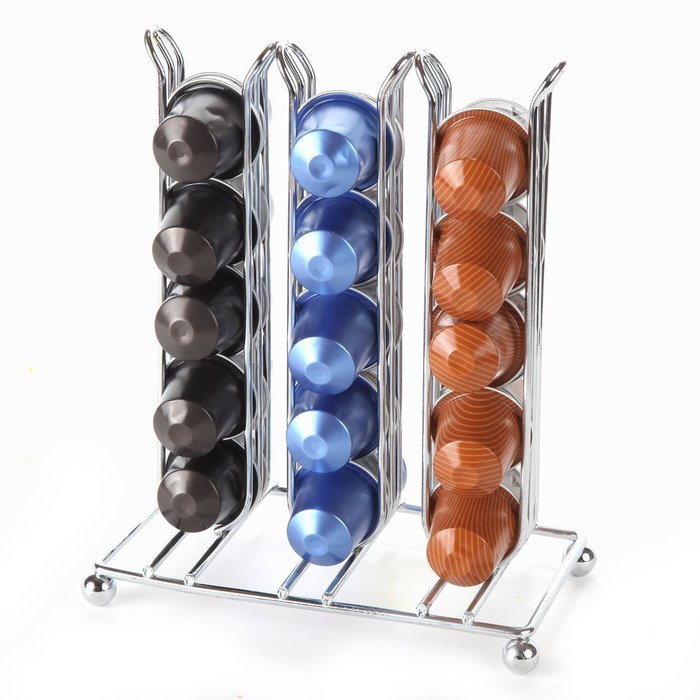 Lily's Home Counter Top Nespresso Coffee Capsules Holder. Holds 30 Nespresso Pods (Coffee pods are not included... N5