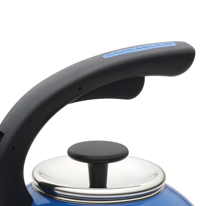 Rachael Ray Teakettles 2-Quart Crescent Kettle, Gradient Red N2