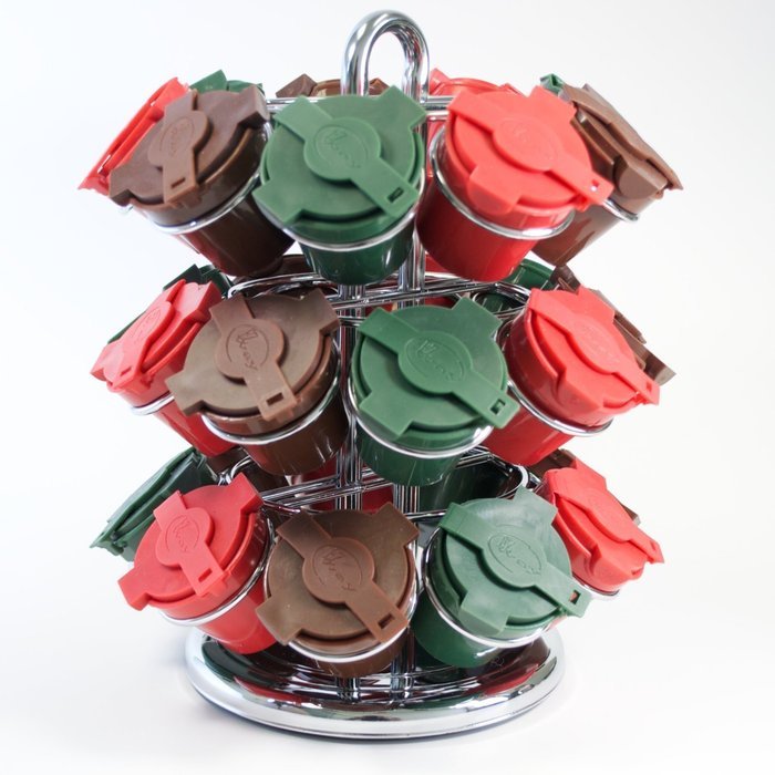 Advance K-cup- Taste Enhancer K Cup- Stainless Steel Gold Tone Filter, Reusable K-cup- with Sealed Fresh Locker... N2