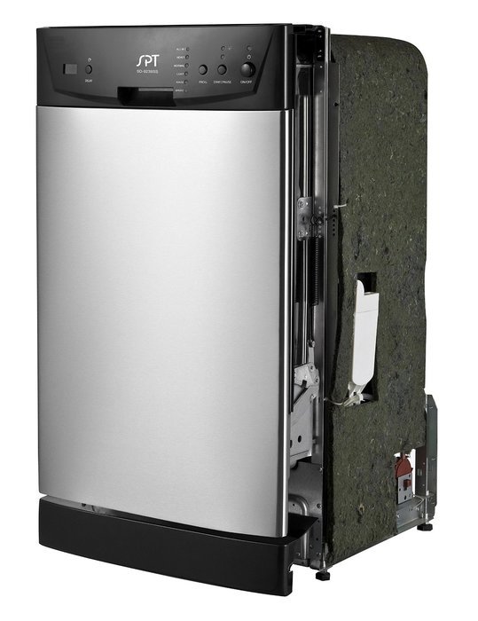 SPT SD-9252SS Energy Star 18" Built-In Dishwasher, Stainless Steel N2