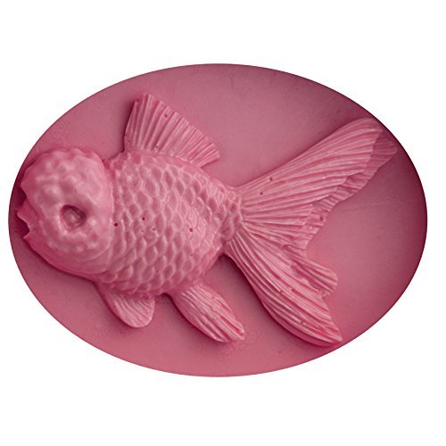 Let'S Diy Goldfish Mold Chocolate Candy Jelly Fondant Cake Tool Silicone Mold Baking Pan Bakeware