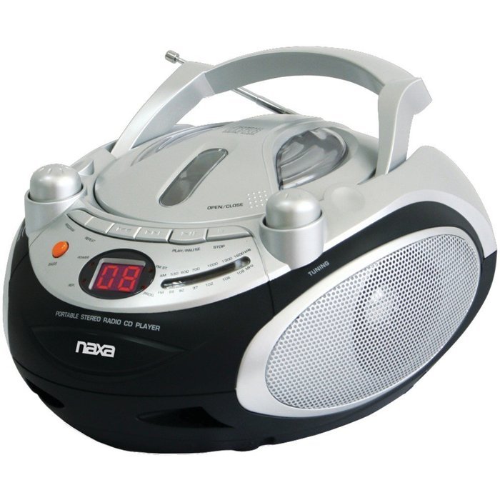NAXNPB245 - NAXA NPB245 Portable CD Player AM FM Radio