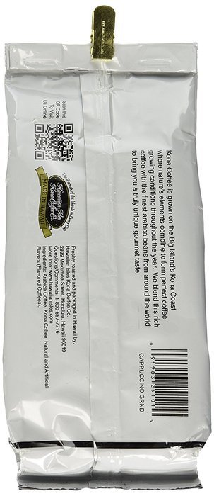 Hawaiian Isles Kona Coffee Co. Cappuccino 10 oz. N2