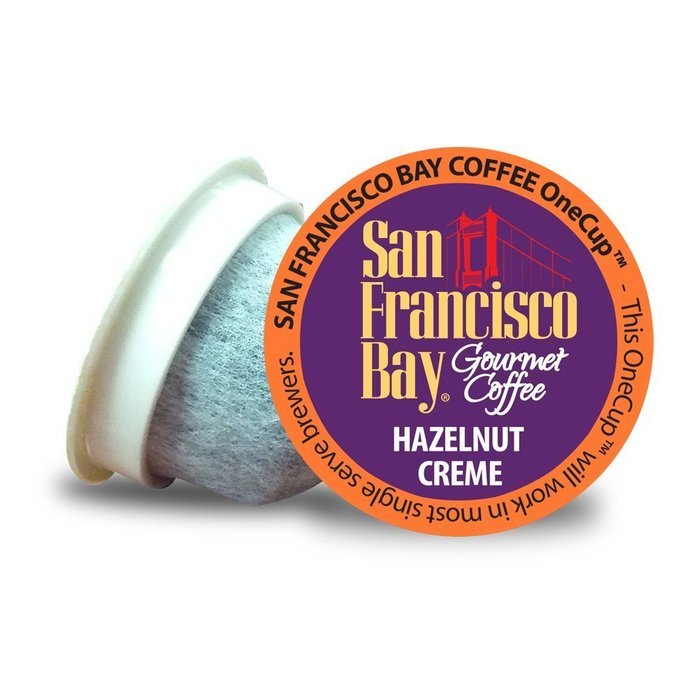 SAN FRANCISCO BAY HAZELNUT CREME 24 ONE CUPS for Keurig K-Cup Brewers