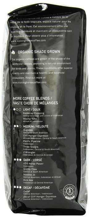 Kicking Horse Coffee, Whole Bean, 454 Horse Power, 2.2 Pound N31