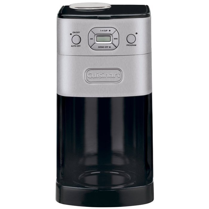 Cuisinart DGB-625BC Grind-and-Brew 12-Cup Automatic Coffeemaker, Brushed Metal (Certified Refurbished)