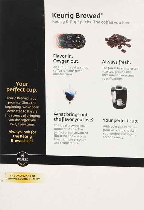 Green Mountain Coffee Mocha Nut Fudge, K-Cup Portion Pack for Keurig Brewers 24-Count N11