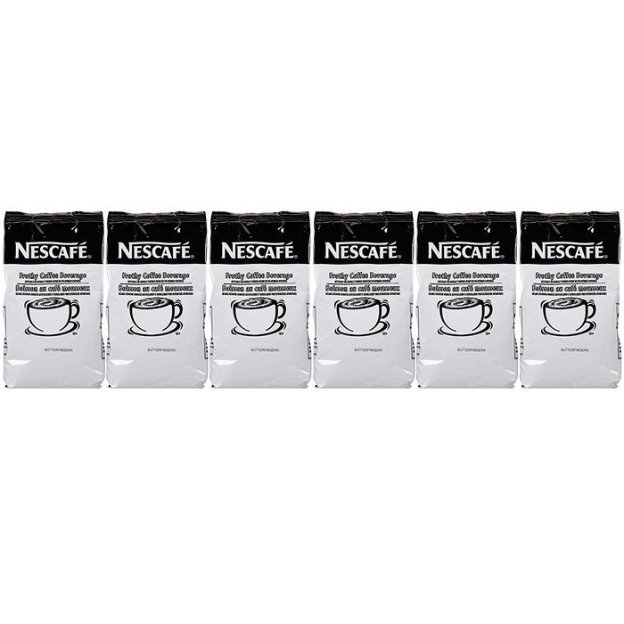 Nescafe Coffee, Latte Cappuccino Mix, 32-Ounce Bags (Pack of 6) N13