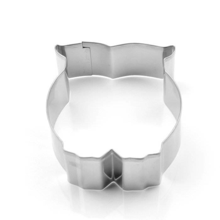 GXHUANG Owl Cookie Cutter - Stainless Steel, for Anniversary Birthday Christmas New Year Party N6