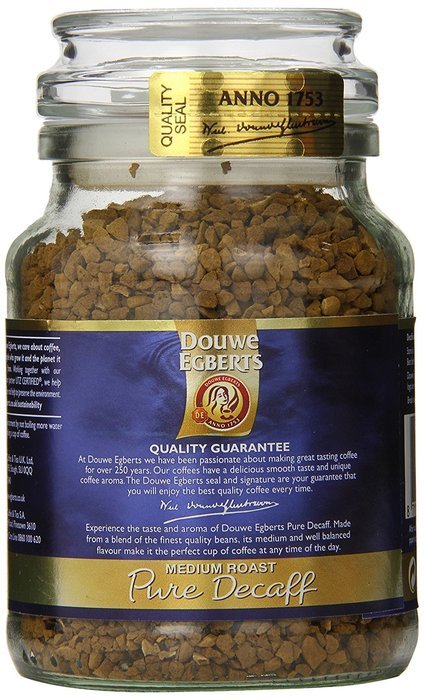 Douwe Egberts Pure Decaf Instant Coffee, Medium Roast, 3.5-Ounce, 100g N3