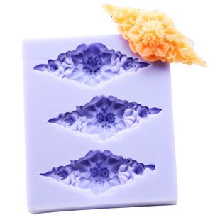 4.8cm Flower F0167 Fondant Mold Silicone Sugar mini mold Craft Molds DIY Cake Decorating