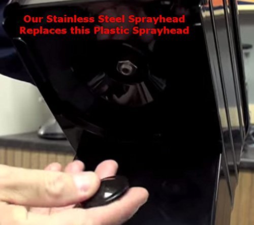 OCSParts SSH001 Stainless Steel Sprayhead for Bunn Home Coffee Machines