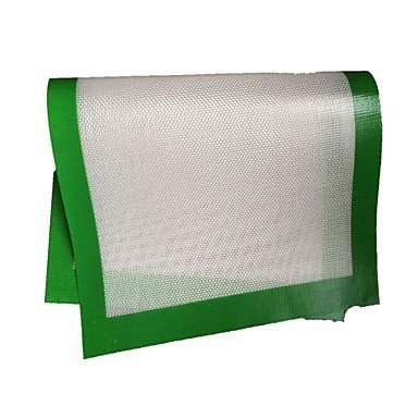 Sher Heat Resistant Non-stick FDA Silicone Fiberglass Baking Mat (random color) N2