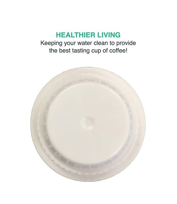 2 High Quality Jura Clearyl White Water Filters, Premium Filtrartion, Fits Coffee Machines Z5, Z6, E8, E9, J5...