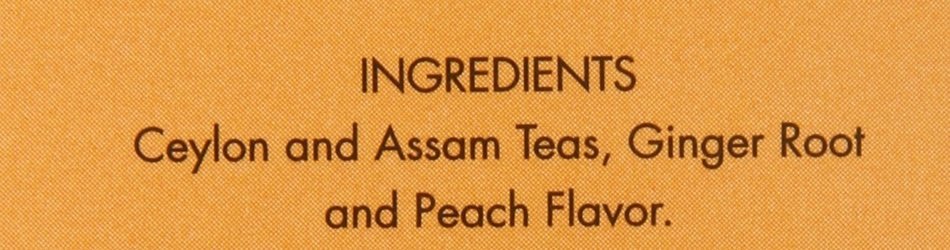 Revolution Tea Sweet Ginger Peach Black Tea, 20 Count N2