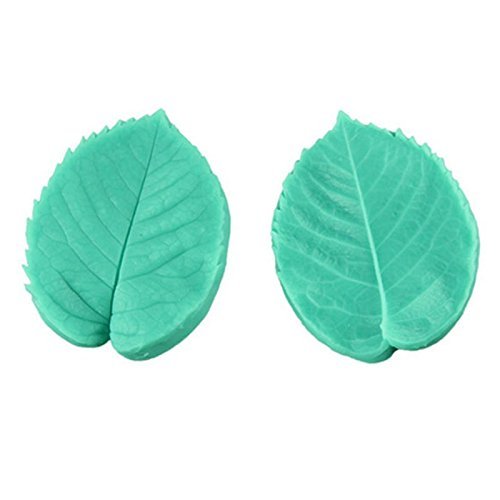 3D The Leaves Silicone Fondant Cake Molds Soap Chocolate Mould